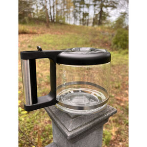 De'Longhi COM530M Espresso - Glass Carafe 10-Cup Genuine Black/Silver Handle